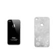 برچسب پوششی ماهوت مدل Silver-Wildflower مناسب برای گوشی موبایل اپل iPhone 4s