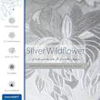 برچسب پوششی ماهوت مدل Silver-Wildflower مناسب برای گوشی موبایل اپل iPhone 4s
