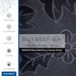 برچسب پوششی ماهوت مدل Black-Wildflower مناسب برای گوشی موبایل آنر X8