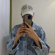 کلاه کپ مدل توری طرح بابونه