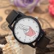 ساعت مچی عقربه ای ناکسیگو طرح دست و قلب کد LF4254