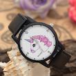ساعت مچی عقربه ای ناکسیگو مدل اسب تک شاخ کد LF11714