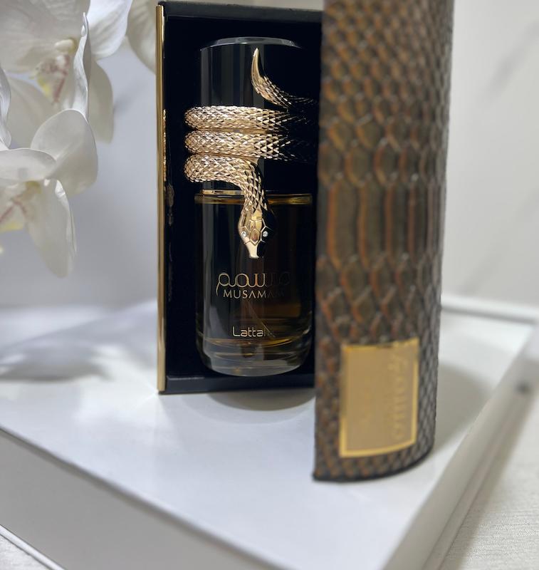 عطر ادوپرفیوم زنانه و مردانه لطافه مدل مسمم حجم ۱۰۰ میلی لیتر
