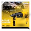 دریل بتن کن کنزاکس مدل KRH-1826