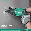 دریل بتن کن دی سی ای مدل  AZC800-26
