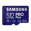 کارت حافظه microSDXC سامسونگ مدل Pro Plus کلاس 10 استاندارد UHS-I U3 سرعت 180MBps ظرفیت 512 گیگابایت