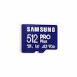 کارت حافظه microSDXC سامسونگ مدل Pro Plus کلاس 10 استاندارد UHS-I U3 سرعت 180MBps ظرفیت 512 گیگابایت