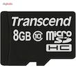 کارت حافظه‌ microSDHC ترنسند مدل Premium کلاس 10 سرعت 20MBps 133X ظرفیت 8 گیگابایت