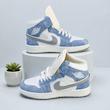 کفش پیاده روی مدل Air Jordan 1 Denim