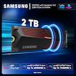اس اس دی اینترنال PCIe Gen4 x4 سامسونگ مدل 990PRO with Heatsink ظرفیت 2 ترابایت