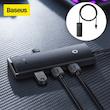 هاب 4 پورت usb3 باسئوس مدل Hub Lite Series -WKQX030101