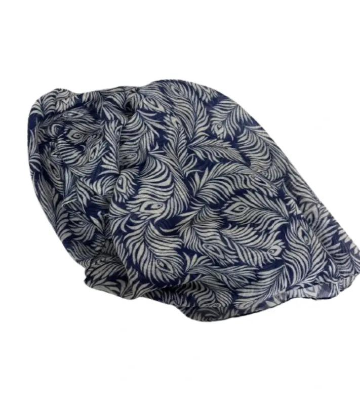 شال زنانه طرح پر طاووس