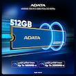 اس اس دی اینترنال PCIe Gen3 x4 ای دیتا مدل LEGEND 700 ظرفیت 512 گیگابایت