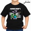 تیشرت آستین کوتاه بچگانه مدل ماینکرفت کد p17