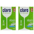 نمک ظرفشویی کلارو مدل Alpen Salz وزن 1.5 کیلوگرم بسته 2 عددی