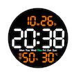 ساعت دیواری دیجیتال مدل ریموت کنترل دار کد DS-5501