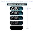 ساعت دیواری دیجیتال مدل ریموت کنترل دار کدGH8021