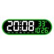 ساعت دیواری دیجیتال مدل ریموت کنترل دار کدGH8021