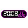 ساعت دیواری دیجیتال مدل ریموت کنترل دار کدGH8021