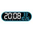 ساعت دیواری دیجیتال مدل ریموت کنترل دار کدGH8021