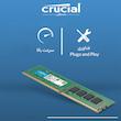 رم کامپیوتر DDR4 دو کاناله 3200 مگاهرتز CL22 کروشیال مدل CT16 ظرفیت 16 گیگابایت