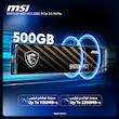 اس اس دی اینترنال PCIe Gen3 x4 ام اس آی مدل SPATIUM M371 ظرفیت 500 گیگابایت