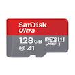 کارت حافظه microSDXC سن دیسک مدل Ultra A1 کلاس 10 استاندارد UHS-I U1 سرعت 100MBps ظرفیت 128 گیگابایت