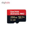 کارت حافظه microSDXC سن دیسک مدل Extreme PRO کلاس A2 استاندارد UHS-I U3 سرعت 170MBs ظرفیت 256 گیگابایت