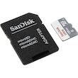 کارت حافظه microSDXC سن دیسک مدل Ultra کلاس 10 استاندارد UHS-I U1 سرعت 100MBps ظرفیت 128 گیگابایت همراه با آداپتور SD