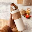 تراول ماگ مدل اسپورت دسته دار گنجایش 0.600 لیتر