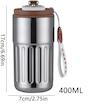 ماگ سفری مدل COFFEE کد 1369n گنجایش 0.40 لیتر