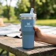تراول ماگ استنلی مدل IceFlow Flip Straw Tumbler 2.0 گنجایش 0.59 لیتر