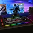 ماوس پد مخصوص بازی مدل FSD-15 RGB-80CM