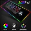 ماوس پد مخصوص بازی مدل FSD-15 RGB-80CM