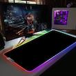 ماوس پد مخصوص بازی مدل FSD-15 RGB-80CM