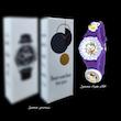ساعت مچی عقربه ای بچگانه مدل چراغدار بند سیلیکونی ضد حساسیت طرح هلو کیتی کد 3
