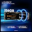 اس اس دی اینترنال PCIe Gen3 x4 ایکس انرژی مدل FALCON ظرفیت 256 گیگابایت