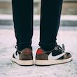 کفش مخصوص دویدن مردانه مدل 1low travis scott