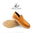 کفش کالج مردانه چرم عطارد مدل چرم طبیعی کد SH310