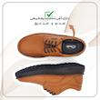 کفش روزمره مردانه کلارک مدل چرم طبیعی کد CHIC - BRN
