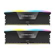 رم دسکتاپ کورسیر DDR5 دو کاناله 32 گیگابایت مدل VENGEANCE RGB سرعت 6200 مگاهرتز تایمینگ CL36 با هیت‌سینک خنک‌کننده