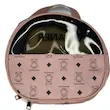 کیف آرایشی دستی بیضی مدل چاپ خرسی