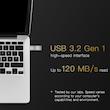 فلش مموری ایسر مدل UF300 ظرفیت 32 گیگابایت با رابط USB3.2 Gen1