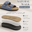 صندل زنانه اسمارا مدل فول چرم طبیعی بیرکن