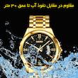 ساعت مچی عقربه‌ای کوارتز مردانه اسکمی مدل 9069GDBK به همراه دستبند