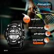 ساعت مچی دیجیتال مدل تک زمانه کرنومتر دار کد ۱