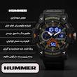 ساعت مچی عقربه‌ای و دیجیتال مردانه هامر مدل دوزمانه کرونوگراف موتور ژاپن 1440HM-C4