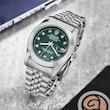 ست ساعت مچی عقربه ای زنانه و مردانه  مدل دیت جاست Snz