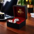 ست ساعت مچی عقربه ای مردانه و زنانه انزو سوئیس مدل  تقویم دار رفرنس 610AEL& 608AEG