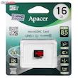 کارت حافظه microSDHC اپیسر مدل AP16G کلاس 10 استاندارد UHS-I U1 سرعت 85MBps ظرفیت 16 گیگابایت